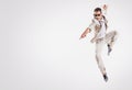 Portrait of a talented dancer making a dance move Royalty Free Stock Photo