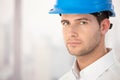 Portrait of handsome young architect Royalty Free Stock Photo