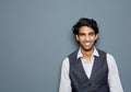 Portrait of a handsome young man smiling Royalty Free Stock Photo
