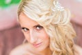 Portrait of a happy bride - soft focuse Royalty Free Stock Photo