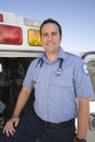 Portrait Of A Happy EMT Doctor Royalty Free Stock Photo