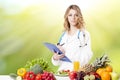 Portrait Of Happy Female Dietician Royalty Free Stock Photo