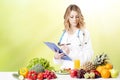 Portrait Of Happy Female Dietician Royalty Free Stock Photo