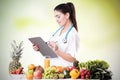 Portrait Of Happy Female Dietician Royalty Free Stock Photo