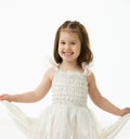 Portrait of happy little girl Royalty Free Stock Photo