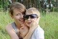 Happy mother and son Royalty Free Stock Photo