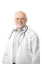 Portrait of senior doctor looking at camera Royalty Free Stock Photo