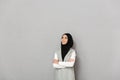 Portrait of a happy young arabian woman Royalty Free Stock Photo