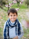 Portrait happy young boy looking at camera with smiling face Royalty Free Stock Photo