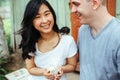 Portrait of a happy young couple. Royalty Free Stock Photo