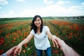 Portrait of a happy young couple Royalty Free Stock Photo