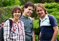 Portrait happy young students Royalty Free Stock Photo