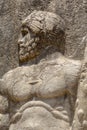 Portrait of Heracles in Arsameia ancientcity Royalty Free Stock Photo