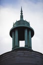 High section of building against sky