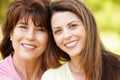 Portrait Hispanic mother and adult daughter Royalty Free Stock Photo