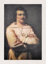 Portrait of HonorÃÂ© de Balzac Royalty Free Stock Photo