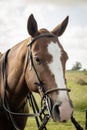 Portrait of a horse