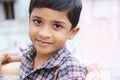Portrait of Indian Cute Little Boy Royalty Free Stock Photo