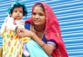 Portrait of an Indian gypsy woman