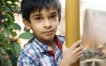 Portrait of Indian Little Boy Royalty Free Stock Photo