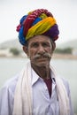 Portrait of an Indian man