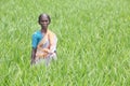 Portrait of Indian Old Woman