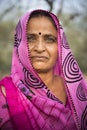 Portrait of an Indian woman