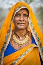 Portrait of an Indian woman