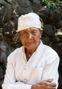 Portrait of an indonesian man on Bali island