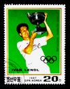 Portrait of Ivan Lendl, Tennis serie, circa 1987