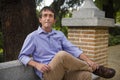 Portrait of Javier Aramayona, senior scientist. Royalty Free Stock Photo