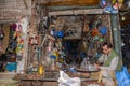 Portrait of a Junkman in the Famous Food Street, Lahore, Pakistan Royalty Free Stock Photo