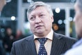 Portrait of Karpov Royalty Free Stock Photo