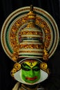 Portrait of Kathakali Dancer