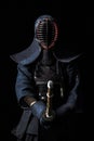 Portrait of kendo fighter