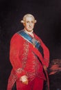 Portrait of King Charles IV of Spain, painted by Goya