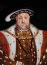 Portrait of King Henry VIII Royalty Free Stock Photo