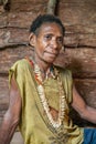 The Portrait Korowai woman Royalty Free Stock Photo