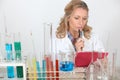 Portrait of a lab assistant Royalty Free Stock Photo
