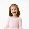 Portrait of laughing little girl Royalty Free Stock Photo