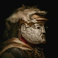 Portrait of Legionary in Mask