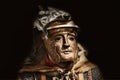 Portrait of Legionary in Mask Royalty Free Stock Photo