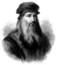 Portrait of Leonardo da Vinci