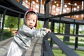 Portrait of little Asian baby boy Royalty Free Stock Photo