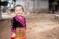 Portrait of little girl smiling Royalty Free Stock Photo