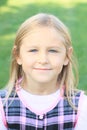 Portrait of little girl Royalty Free Stock Photo
