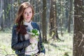 Portrait of lovely young girl Royalty Free Stock Photo