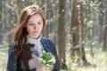 Portrait of lovely young girl Royalty Free Stock Photo