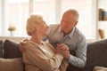 Loving Senior Couple Royalty Free Stock Photo