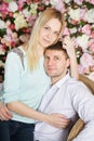 Portrait of loving young couple Royalty Free Stock Photo